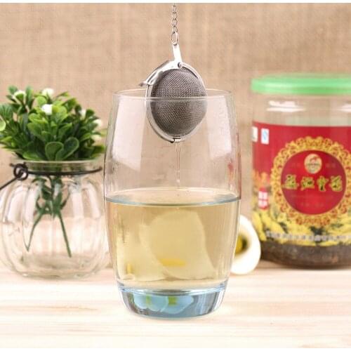 Stainless Steel Sphere Locking Spice Tea Ball Strainer Mesh Infuser Tea Infuser Filter infusor Mesh Herbal Ball cooking tools
