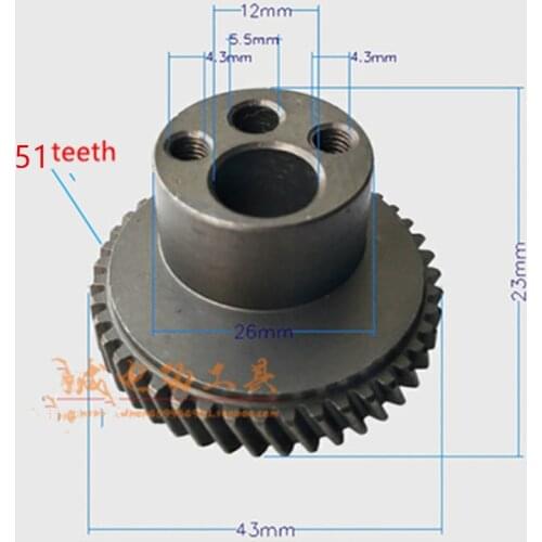 HELICAL GEAR Replace for MAKITA 4333D D4331D 4306 4305 4304T 4304 JIG SAW
