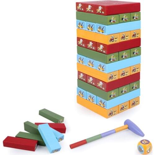 Tumbler Tower Game Non-toxic Educational Toy for Children