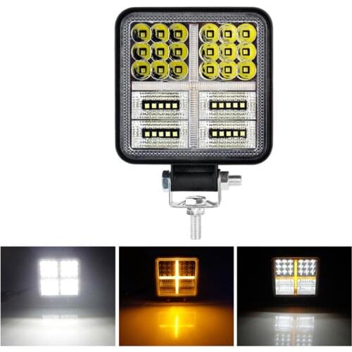 CENREE 177W 38LED work light bar car led spotlight 12V 24V flash work lamps Offroad accessories Truck Tractor Excavator SUV ATV