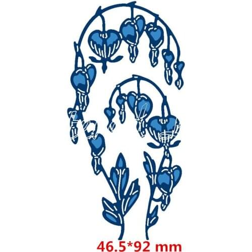 Wild Cirrus Flower Metal Cutting Dies Stencil for DIY Scrapbooking Embossing Photo Album Decoration Paper Card Craft Die Cut
