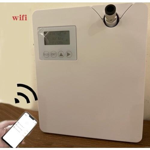 WIFI Perfume Essential Oil Air Ionizer Automatic Scent Diffuser Machine Wall Mounted