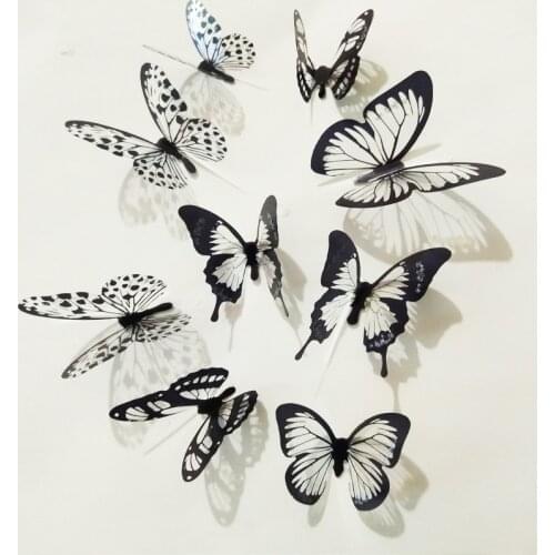 ZQCXLD Black Wall Stickers