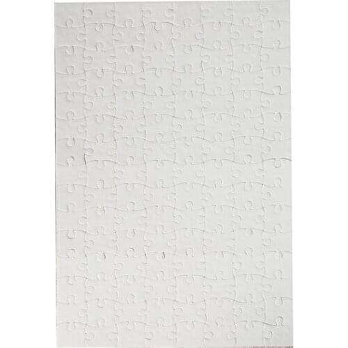 20 Sheet Blank Sublimation A4 Jigsaw Puzzle with 120 Pieces DIY Heat Press Transfer Crafts Thermal Transfer Puzzle Wholesale X2