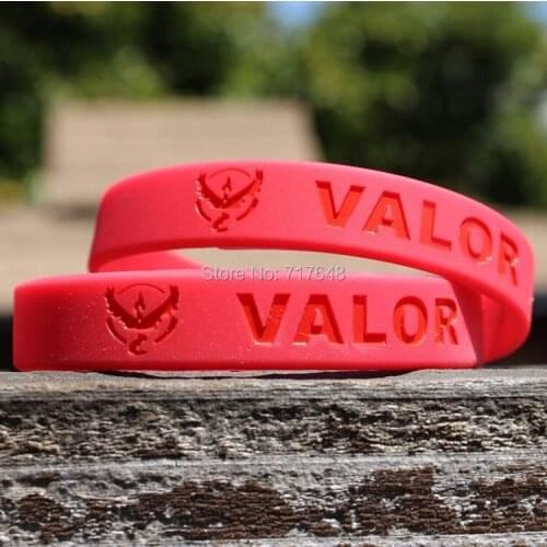 200pcs Pokemon Valor wristband silicone bracelets free shipping by FEDEX