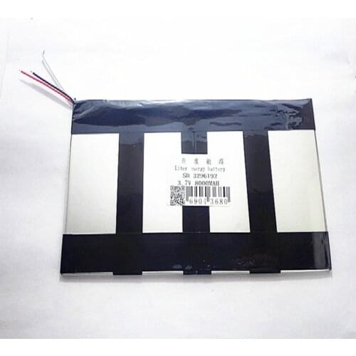 3.7v 8000mAh For Teclast X98 air 3G P98 3G, chuwi v99i Tablet PC Battery 3 wire Perfect quality of large capacity alternatives