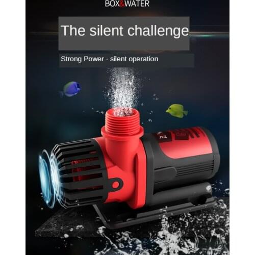 Aquarium DC Variable Frequency Water Pump Large Flow Adjustable Submersible Water Pump High Lift Fish Tank Silent Pump 220V 24V