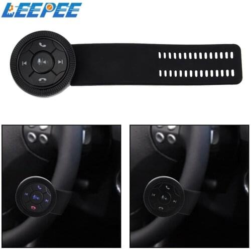 Wireless Universal Bluetooth Remote Control Button Car Steering Wheel Control Button Smart For Car Radio DVD GPS Navigation