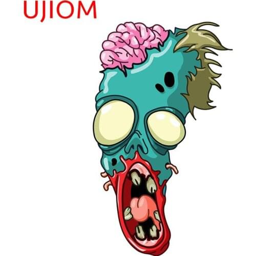 UJIOM Zombie Home Decoration Bedroom Living Room Decorations Cartoon Wall Stickers Wallpaper Waterproof Decorative Decals