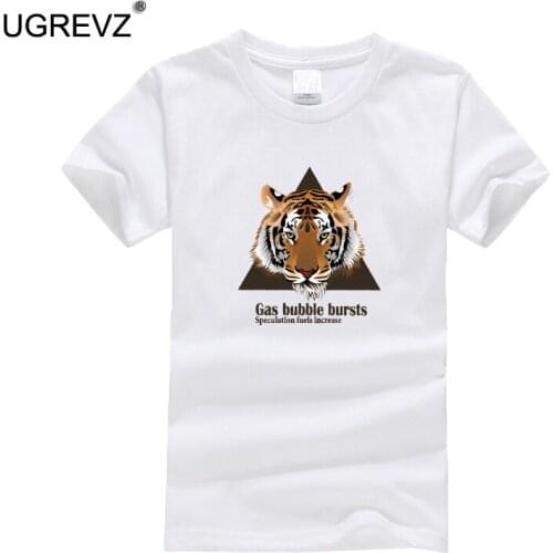 Big Boys t shirt for Kids Short Sleeve Cotton Summer Teenage Clothes Tops Tiger head t-shirt Toddler Girl tshirt 8 10 12 14 Year