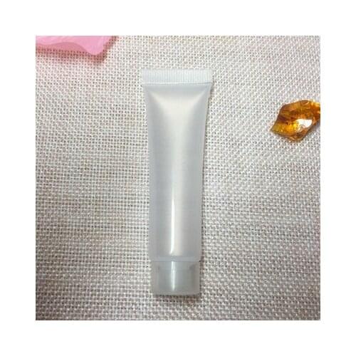 Capacity 15 ml 200pcs Cosmetic packaging, lotion trial sample hose squeeze bottle,plastic soft tube