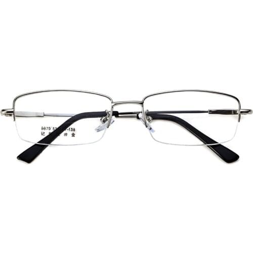 Fashion Retro Metal Anti Blu Light Ultralight Optical Reading Glasses Business for Men Women+1 +1.5 +2 +2.5 +3 +3.5 +4