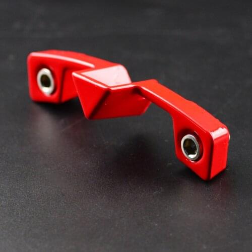 6 pcs 110mm 85mm Special Wheel Center Caps Trim Strip Red Fit For Tuff T01 16in Wheel