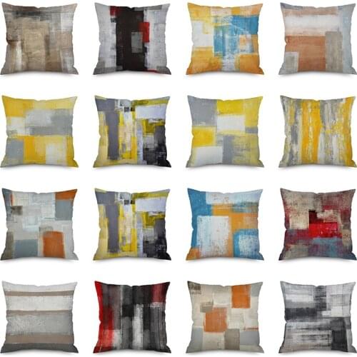 Nordic Vintage Pillow Case Office Home Decor Sofa Throw Pillow Cover Outdoort Camping Car Pillowcase Cushion Covers 45x45cm