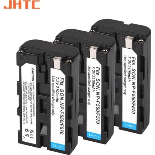 NP-F550 NP-F570 NP-F330 Camera Battery 2100mah For Sony CCD-SC55 TR516 TR716 TR818 TR91 NP F970 F750 F770 F960 F550 F530 F570