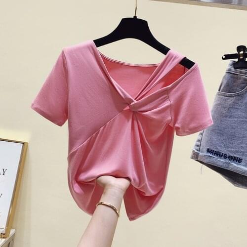 OLOEY Women's Plain T-shirts