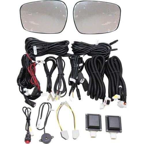 Microwave Blind Spot Assistant System BSD Angle Wide Glare Proof Mirror Base-Heated For Hyundai accent Solaris Verna