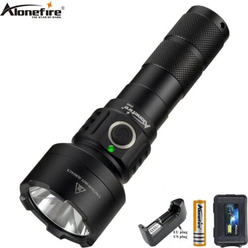 Alonefire X005 LED Tactical Flashlight XML T6 most Powerful Handheld Light Best Camping Outdoor Emergency flash light