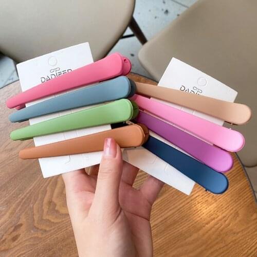 Candy Colors 1PCS Hair Clips Hairdressing Salon Sectioning Hair Styling Tool Braiding Clip Hairpins Accessory Hair Pin