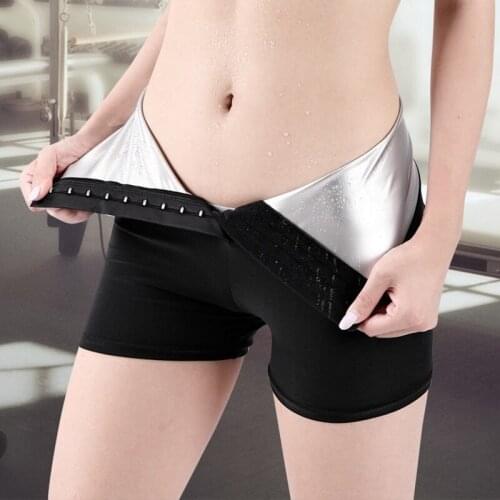 Women Hot Thermo pants Suana Sweat Short Pant Hot Sweat Pants Body Shaper Slim Butt Lifter Tights Tummy Control Panties