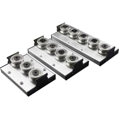 1 PCS SGR linear guide slider SGB locking positioning square aluminum alloy multi-wheel slider 3, 4, 5 round not include Guide
