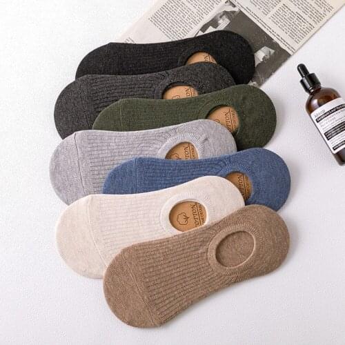 10 Pairs/Mens Socks Solid Color Cotton Short Socks Invisible Male Boat Socks Breathable Comfortable Spring/Summer Ankle Socks
