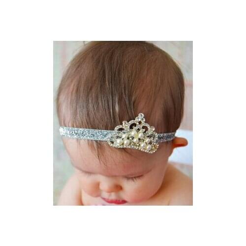 10 pcs/lot , Princess Tiara Headband, glitter headband