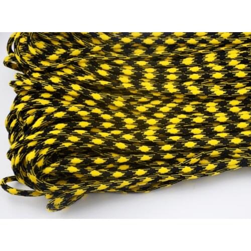 100 Meters 4mm 7Strand Survival Bushcraft Paracord Parachute Cord Umbrella Rope Camping Survival Equipment Emergency Climbing