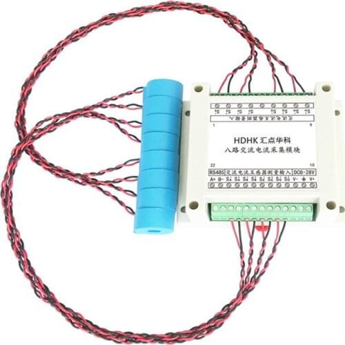 1pc 8 way acquisition module for voltage data acquisition current measurement transformer current sensor transmitter module