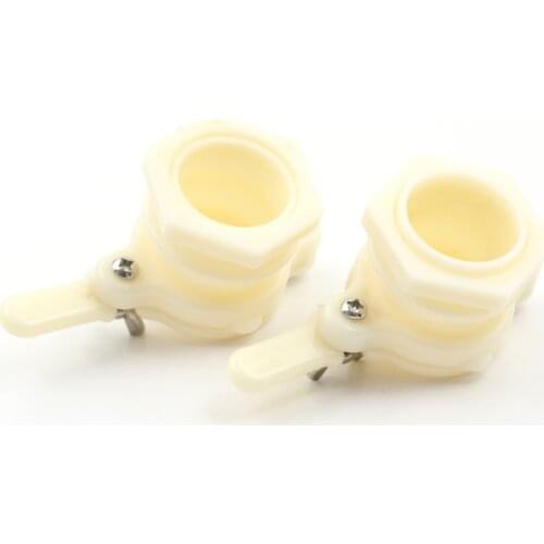 2pcs Plastic Honey Gate Valve Honey Extractor Honey Tap Beekeeping Bottling Tool Bee Keeping Equipment Dia About 4cm
