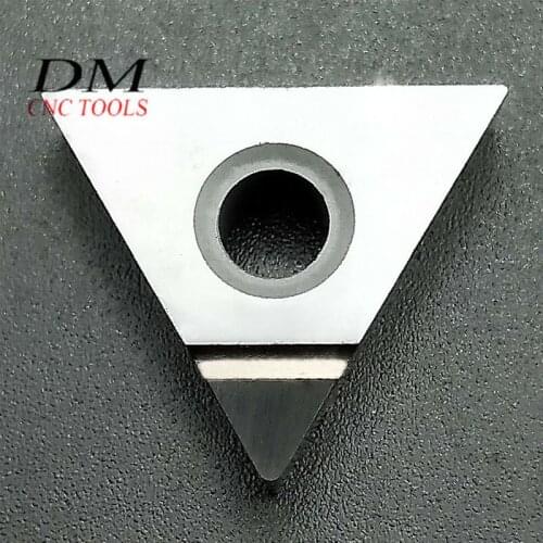 2pcs TNMG160404/08 PCD Used for Aluminum Diamond Turning Insert CNC Lathe