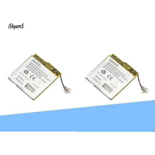 ISkyamS 2x A1236 616-0337 Battery For iPod Nano 3 3rd Gen 3TH 4GB 8GB MA980LL/A MB249LL/A Nano3 Batteries