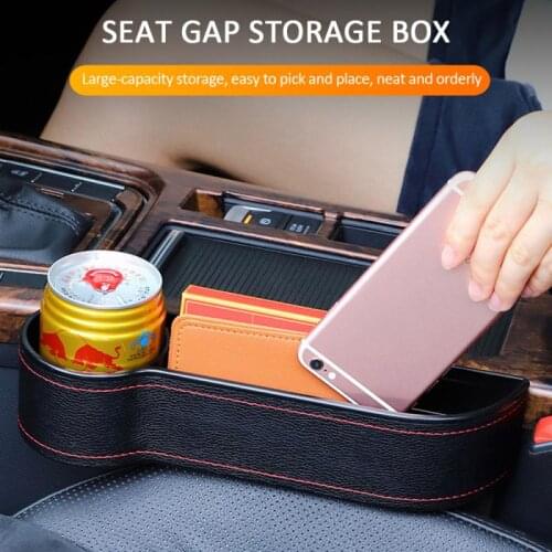 Car Seat Gap Storage Box Car Seat Organizer Cup Pocket Car Cup Pocket Phone Bottle Cups Holder Multifunctional Car Accessories