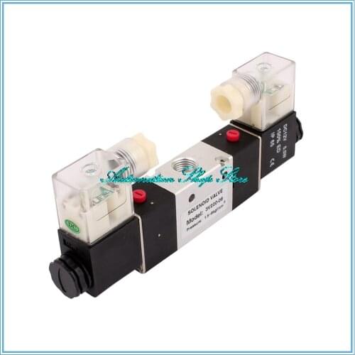 Solenoid Valve 3V220-08 DC 12V 24V AC110V 220V 2 Position 3 Way RC1/4 Neutral Air Selector