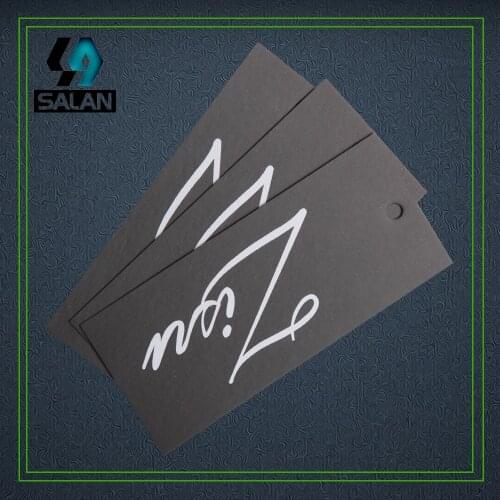 Customize Clothing paper printed Hang tag for gift dress wedding tags price lists bookmarks custom clothing labels Business card