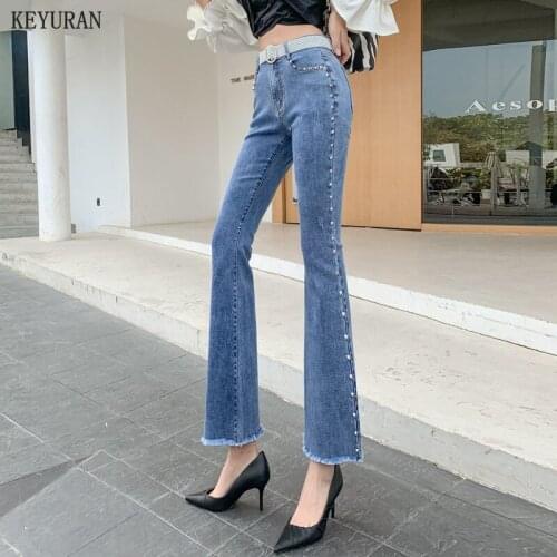 Женские джинсы бойфренды KEYURAN China At AliExpress