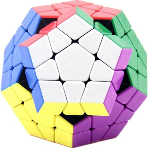 ShengShou Five Gen Magic Cube 3x3 Megaminx Cube Stickerless Wumofang 3 Layers Dodecahedron Megaminx Cube Puzzle Cubo Magico Toys