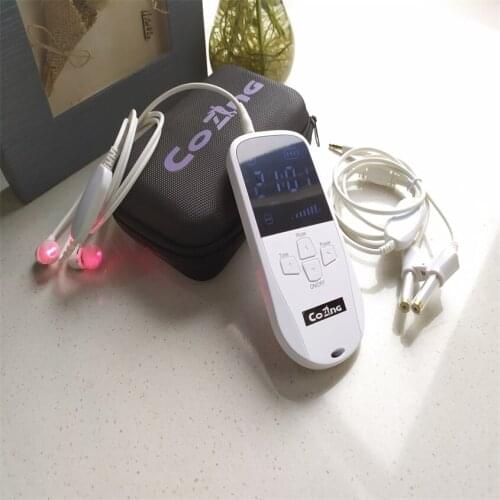 Rhinitis Sinusitis Allergy Cure Laser Electric Clip Nose Treatment And Tinnitus Cure Device Ear Massage Laser Theraphy Device