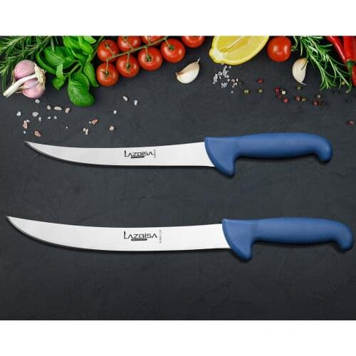 Lazbisa Kitchen Knife Set Meat Opening Restaurant Fish Opening Vegetable Fruit Nusret Chef Knife Set of 2