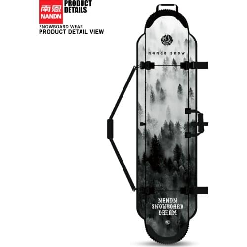 NANDN Snowboard Bag Durable Wear-Resistant Convenient Portable Skateboarding Skateboard Cover Longboard Carr