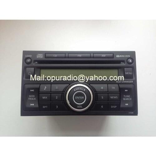 NI$$AN 28185 JH60B 6CD CHANGER MP3 CY24D Clarion PP-2864T for OEM Factory car radio Russia lock
