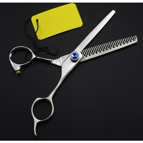 New Upscale professional 6 inch Japan 440c hair scissors makeup haircut shears 50% Thinning scissor barber hairdressing scissors