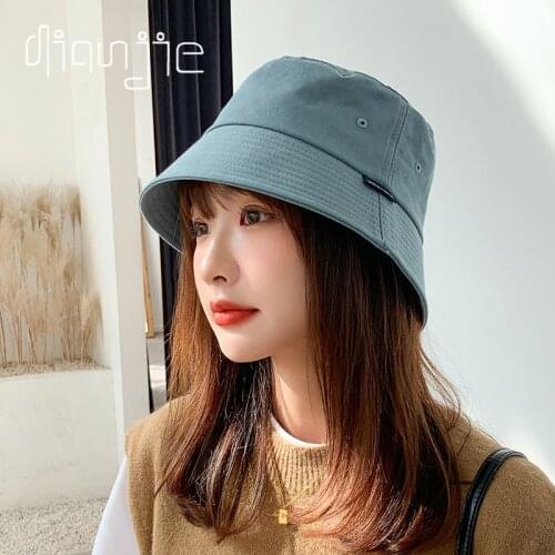 2021 spring Womens bucket hat Unisex Bob Caps Hip Hop Gorros Mens panama Summer Hat Beach Sun Fishing boonie fashion cap