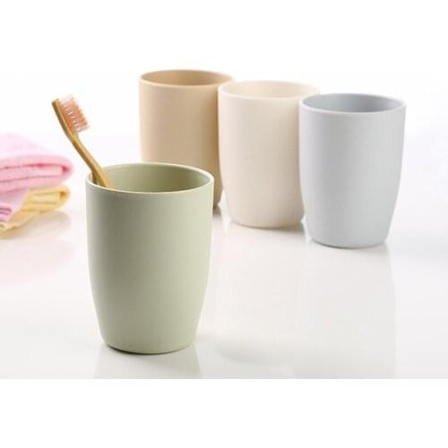 Plastic Travel Home Bathroom Toothbrush Holder Water Wash Cup Gargle Cup