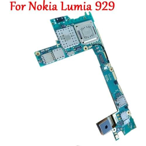 Full Work Original Unlock Motherboard Electronic Panel Circuits Cable FPC For Nokia lumia 929 Logic with Global Firmware