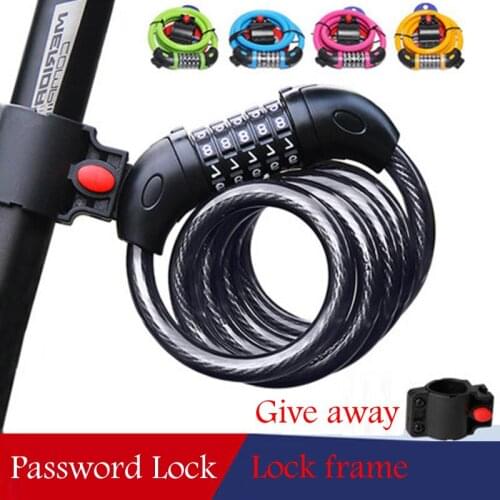 Anti-theft Portable Code Lock for Ninebot MAX G30 KickScooter for Xiaomi M365/m365 Pro Electric Scooter Lock Bike Accessories