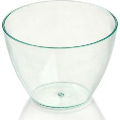 Promotion - Party Suppliers, Disposable Plastic Tableware, 50*34mm/30ml Transparent Green Dessert Mini Bowl, 20/Pack