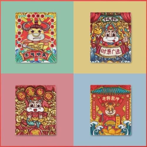 Seam thickened round rubber advertising small cute mouse pad Personalized art INS style Advanced picture quality