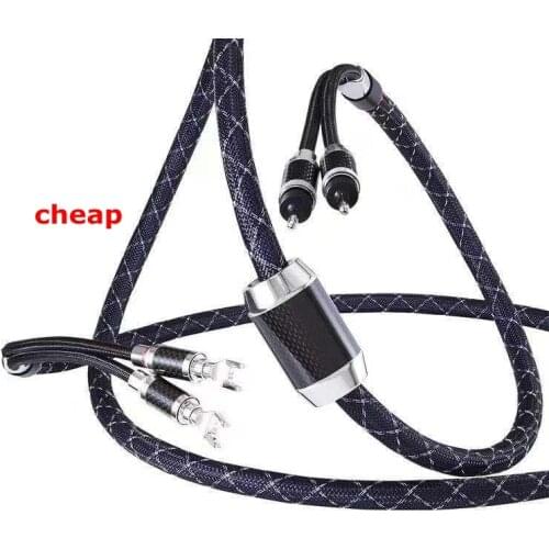Top-of-the-line Hi-Fi audio NanoFlux carbon fiber speaker cable