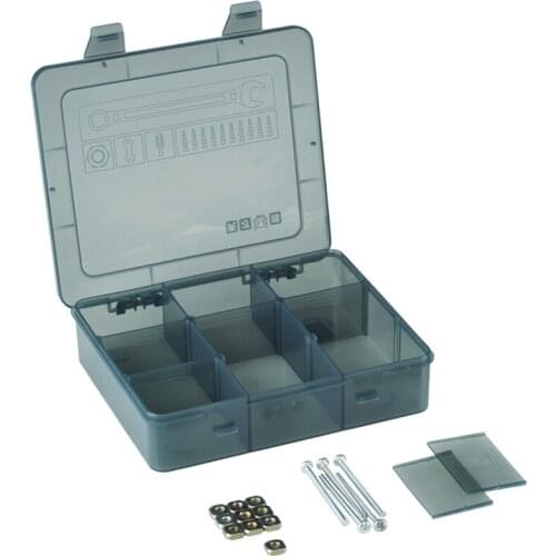 1pc New Hand Tool transport 9 girds Storage Arrange Plastic Tray Case Detachable Compartments Lure BoxEnclosures